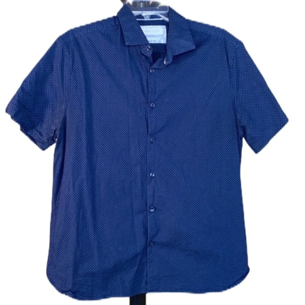Denim & Flower short sleeve button down, slim fit